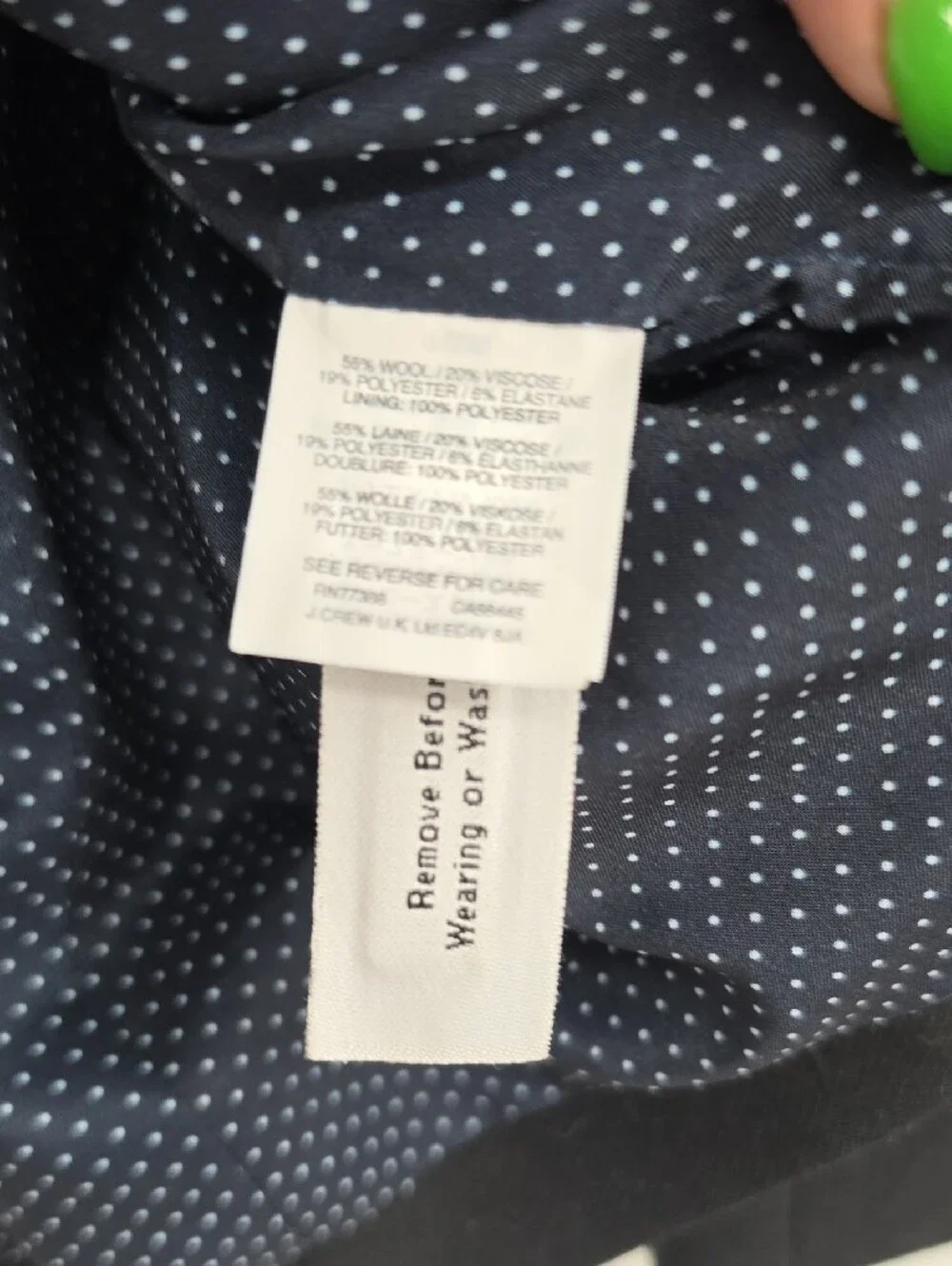 J. Crew tailored crew